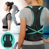 Reinforced Belt Lumbar Column Posture Corrector Vest  Adjustable Back Support Strap Shoulder Spine Brace Neck Stretcher Trainer 4