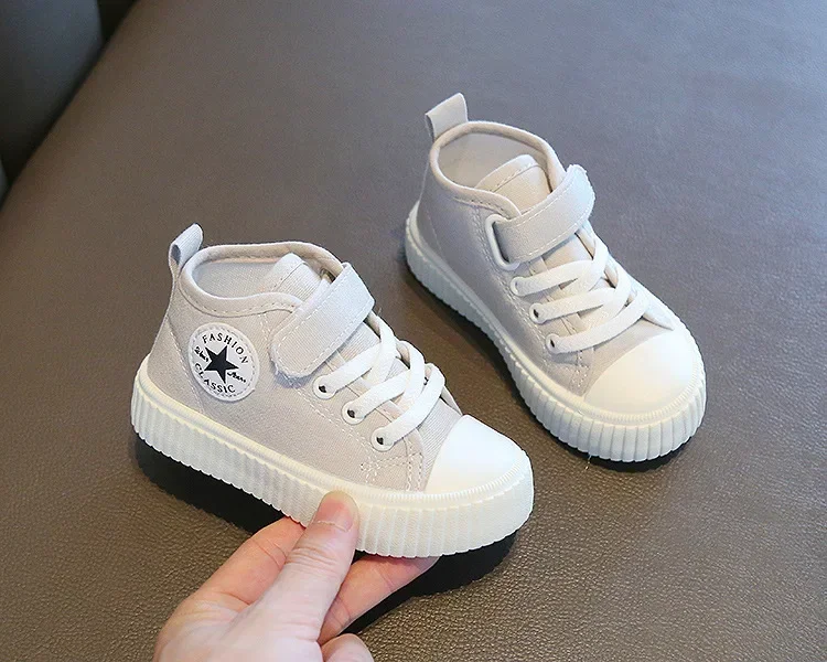 Kinder Canvas Sneaker Jungen Mädchen Weiche Sohle Bequeme Schuhe_voghion.com