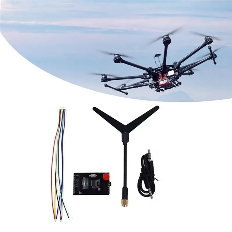 신제품 1.2G VRX 수신기 비디오 전송 수신기 9채널 RC 레이싱 드론 쿼드콥터용