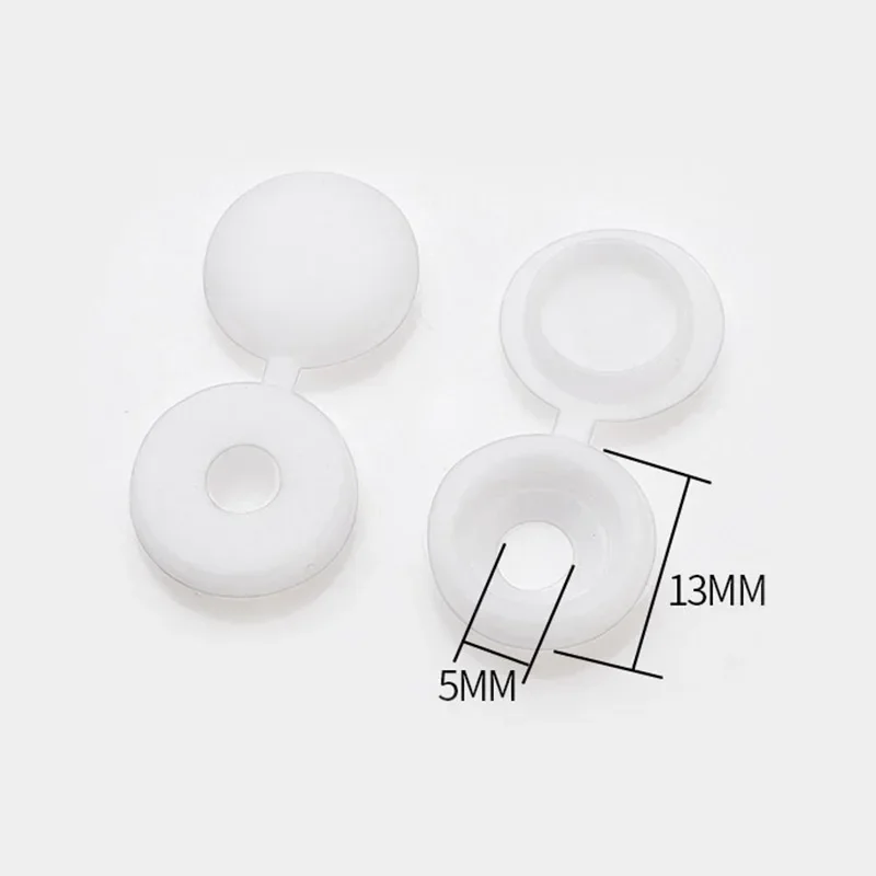 100pcs White