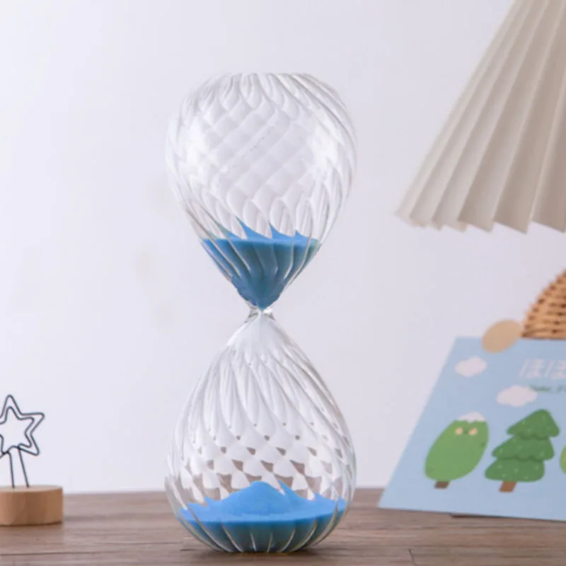 

5 Minutes Creative Glass Hourglass Timer Nordic Home Desktop Sandglass Decoration Crafts Sand Clock Children's Gift Newest 2024