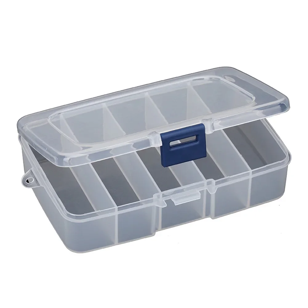 Plastic Tool Screws IC PP Storage Box Craft Organizer Small Part Container Case Hook 14.3*9*3.5 Cm For Storage Tool Parts,tool storage box,parts storage box,plastic tool box,storage organizer box