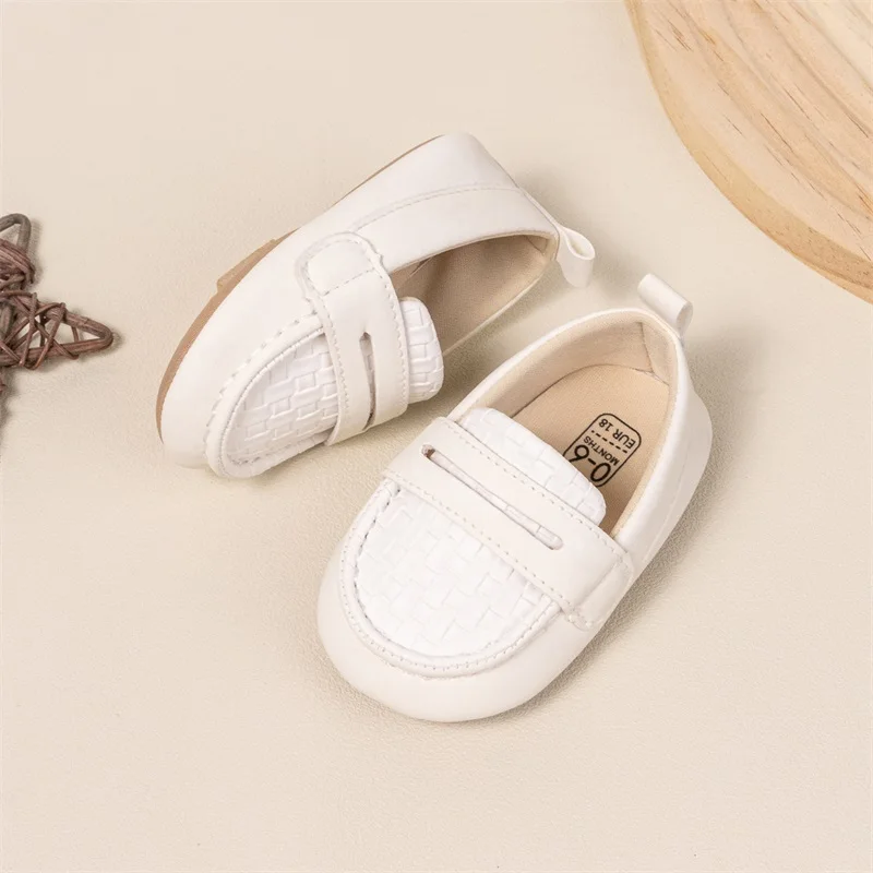 Blotona Baby Boy Girl Loafer Shoes Solid Color Non-slip Soft Sole Walking Shoes Casual Slip-on Shoes for Spring Fall 6