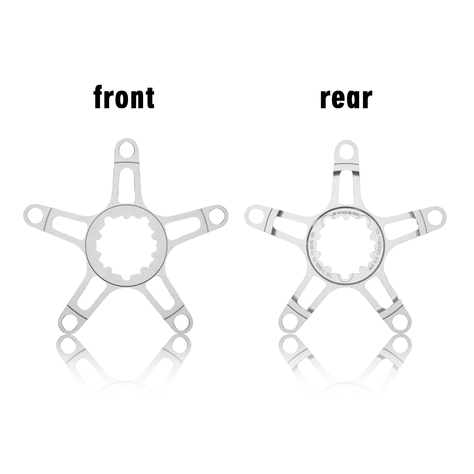 Bicycle Chainring Adapter Spider Converter GXP to BCD104/110/130 4/5 Arms Aluminium Crank Folding Road Bike MTB Parts