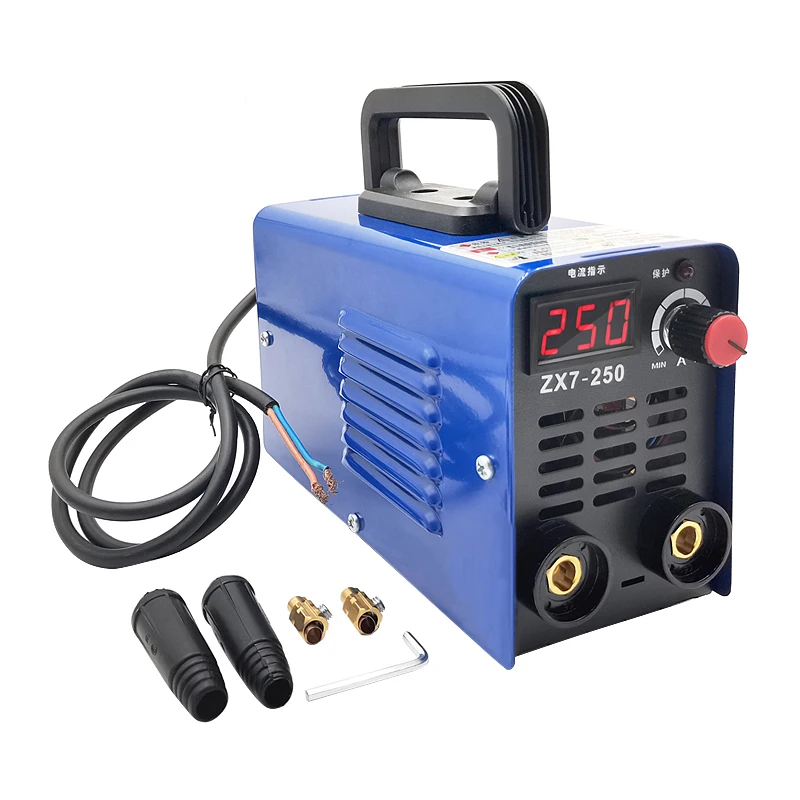 溶接機　アーク溶接機　100V コンパクト Zx7-ミニ電気アーク溶接機250A DC,220V,ポータブル,igbt,家庭用