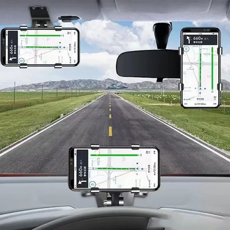 Car Mobile Phone Mount Holder for Navigation and Rearview