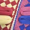 200M/Lot 3mm Color Nylon Cord Thread Crochet Hollow Line Macrame DIY Hand-Woven Bracelet Braided Handicrafts/Shoes 3