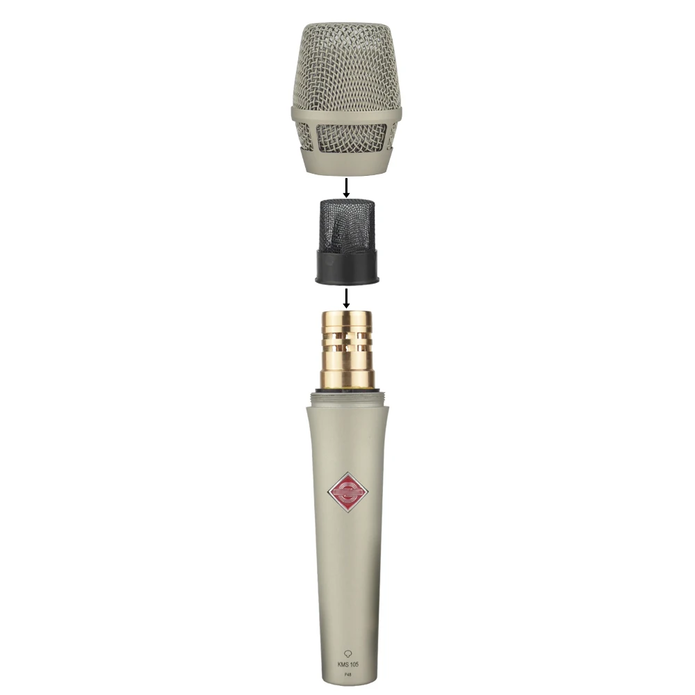 Free Shipping Top Quality KMS105 Handheld Vocal Condenser Microphone condensador microfone gaming mic kms105