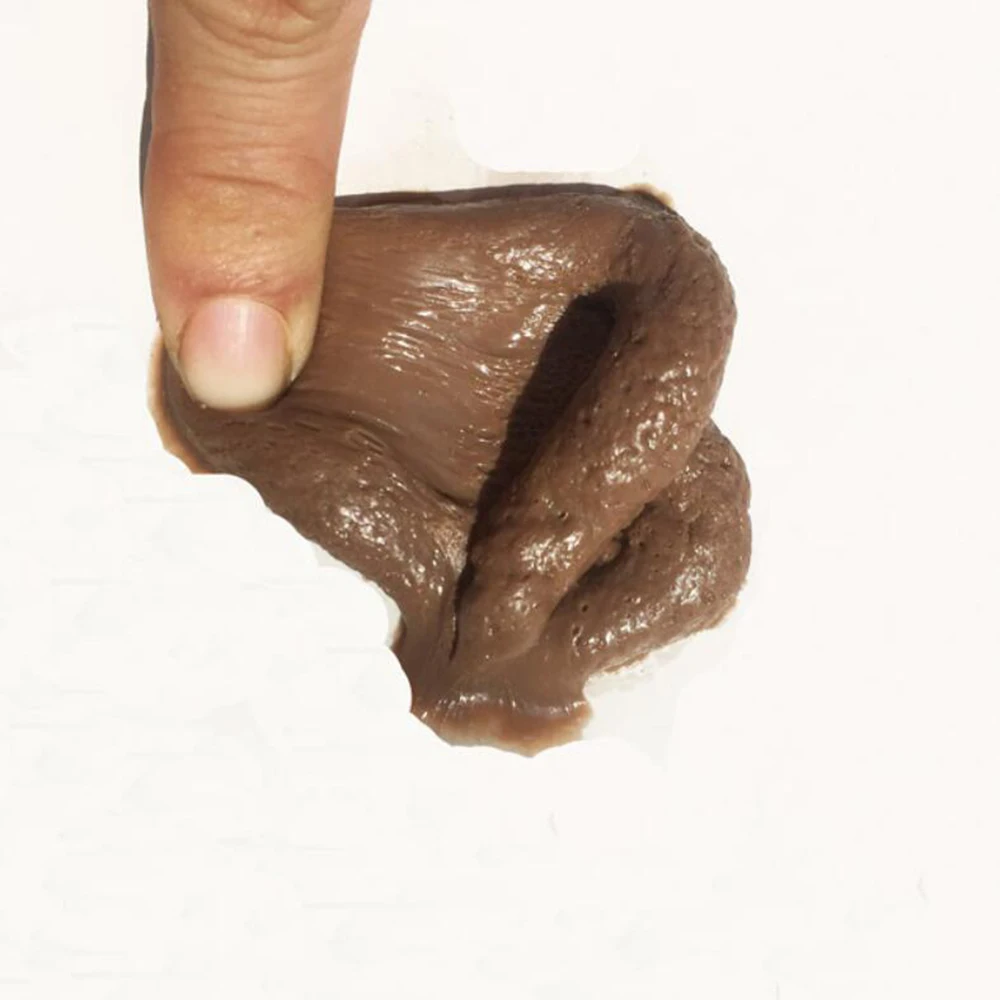 1Pcs Realistic Shits Poop Fake Poop Funny Joke Tricky Toys Mischief Turd Gag Fake Turd Classic Antistress Gadget Squish Toys