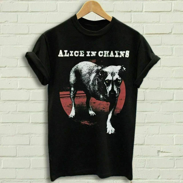 Men's Alice in Chains Three-Legged Dog Hooded Sweatshirt Black