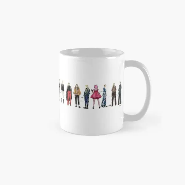 

Модная кружка Killing Eve Villanelle, круглая ручка для кофе, чашка с принтом изображения чая, фотоподарки, дизайнерская посуда для напитков