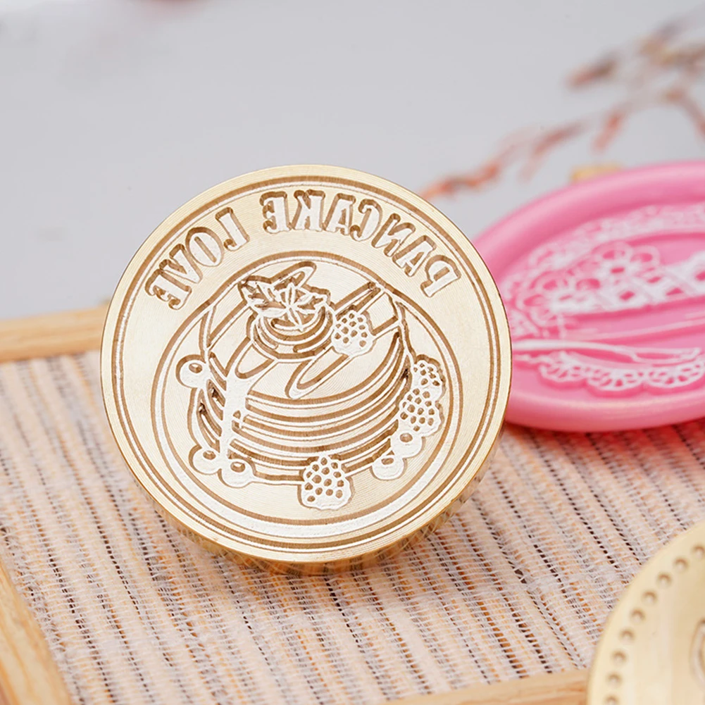 1pc Christmas Wax Seal Stamp, 1.18inch Retro Style Lacquer Seal