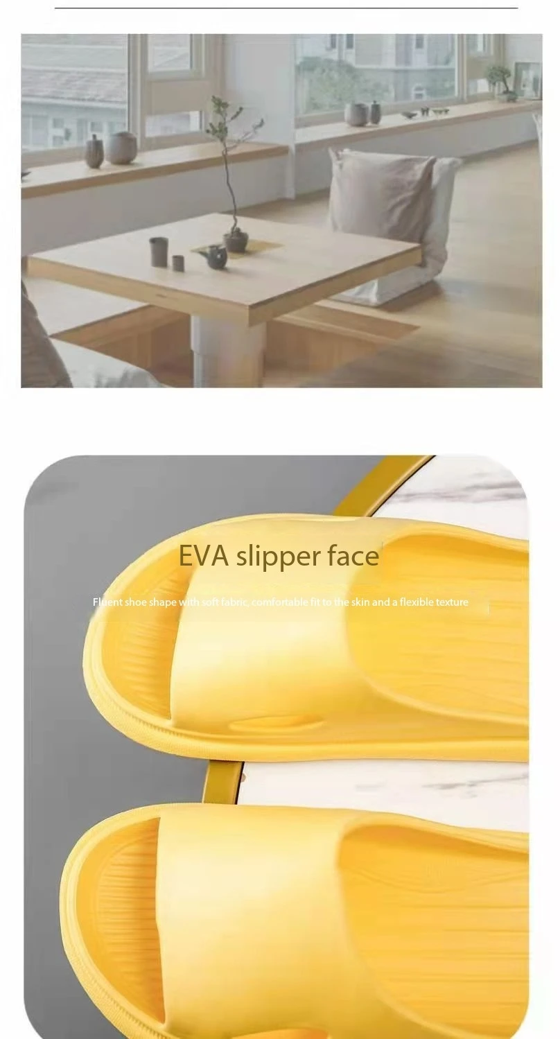 Description Picture 6 of itemHousehold Indoor Bathroom Bath Couple EVA Slippers Home Shoes Home Indoor Bathroom Bathing