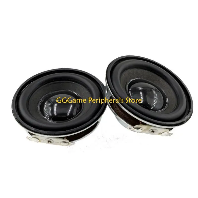 U55B 휴대용 스피커 수리 부품 라운드 스피커 고전력 전체 범위 오디오 스피커 45mm 4Ohm 5W/8Ohm 3W 자기 스피커