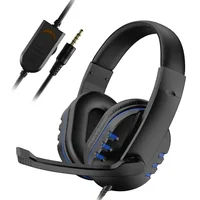 3.5mm Headphones Wired Gaming Headset Earphones For PS4 Play Station 4 Game PC Chat Headset  With Microphone 6