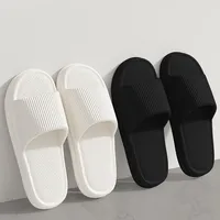 Big Size 36-49 Home Slippers Women Fashion Casual Shoe Soft Sole EVA Comfort Beach Sandals Non-Slip Flip Flops Indoor Men Slides 2