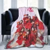 Kpop TWICE Girl Group All Season Fleece Blanket Throw Ultra Soft Flannel Blanket Digital Printed Premium Fluffy Fleece 1