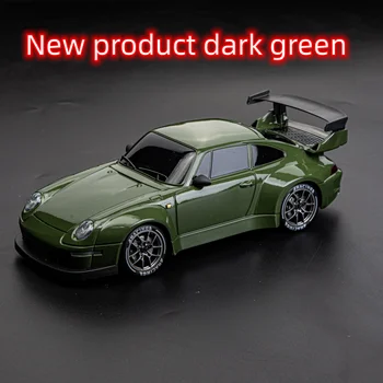 1/20 Scale 4WD Remote Control Drift Car RTR – High Performance Powerful Full Throttle RC Vehicle with Tires Road Barriers 1