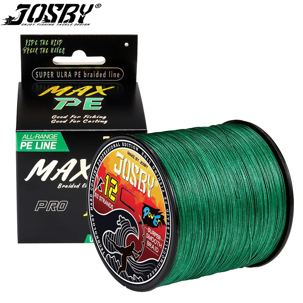 JOSBY X9/X12 Braided Fishing Line 500M 300M 100M Multifilament Saltwater PE Carp  Wire MultiColor Japan Super Strong Accessories - AliExpress