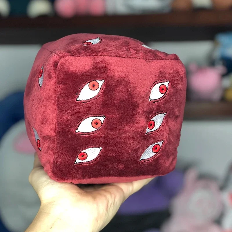 

Prison Realm Plush Figure Prison Gate Jujutsu Geto Suguru Doll Satoru Gojo Plush Pillow Funny Dice Toys Multi Eyed Doll