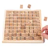 Children Montessori Educational Wooden Toys For  Baby Toy 99 Multiplication Table Preschool Math Arithmetic Teaching Aids Gift 5