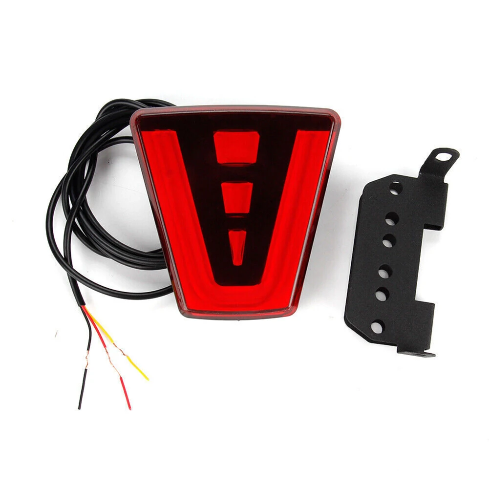 

Lights Brake Signal Lamp Signal Lights Headlamp Headlight F1 Style Flashing Fog Lamp LED Rear Red Safety Triangle