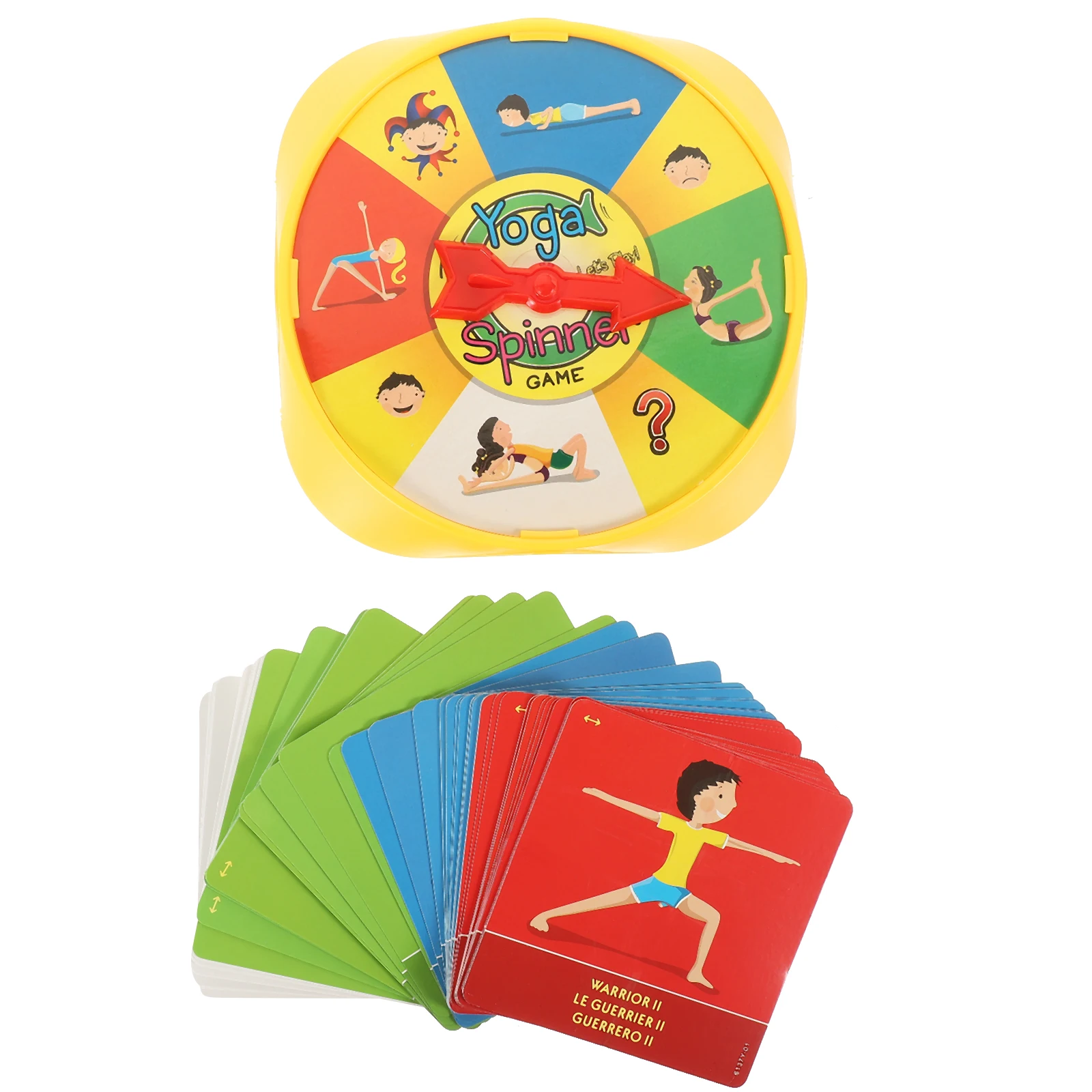 1 Set Twerking Children&rsquo;s Toys Children&rsquo;s Twerking Of Family Turnable Educational Yoga Pose Board Game