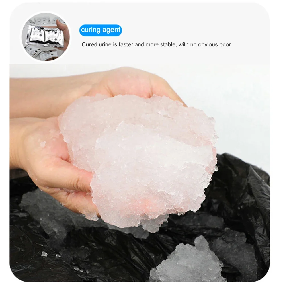 12-60Pcs Emergency Toilet Poo Powder Liquid Waste Gelling Deodorizing Powder Eco-Friendly Toilet Absorbent Gel for Travel