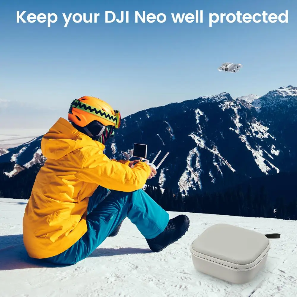 Drone Storage Case Portable Storage Bag For DJI Neo Hard Shell Shockproof Carrying Protective For DJI Neo Drone Accessories
