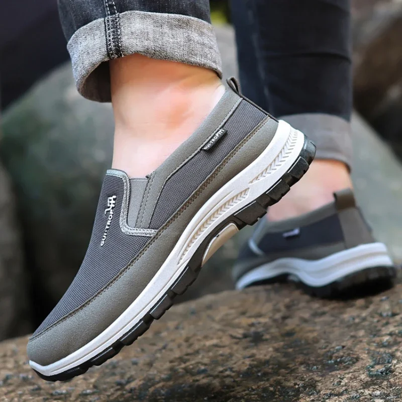 Brand Men Casual Shoes High Quality Breathable Men Walking Shoes Outdoor Comfortable Driving Shoes Fashion Non-Slip Men Sneakers 5