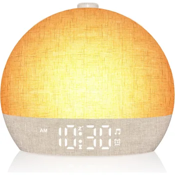 Sunrise Wake-Up Alarm Clock Lamp 1