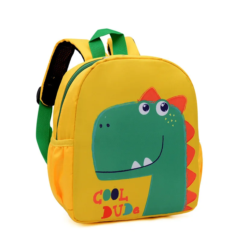 Backpacks Dinosaur cartoon cute Children Bag Students Schoolbag Pink blue yellow backpack Large capacity storage