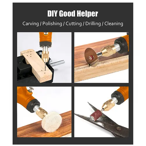 Mini Wireless Drill Rechargeable Polishing Machine DIY Mini Rotary Tool USB Engraving Tool Dremel Tool Mini Engravin Machine - Image 2