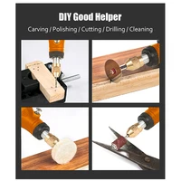 DIY Mini Rotary Tool USB Engraving Tool Dremel Tool Mini Grinder Machine Mini Wireless Drill Rechargeable Polishing Machine 2