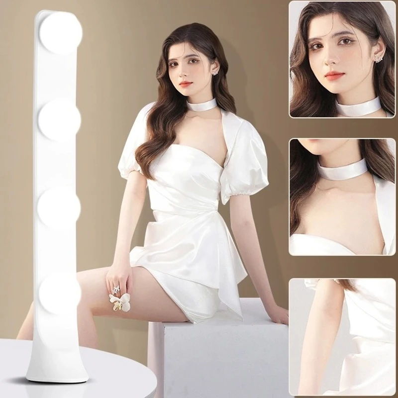 LED 전구 미러 헤드라이트, 휴대용 USB 플러그 전구 링 램프, 필 라이트 메이크업 라이트, 메이크업 비디오 라이브 스튜디오 미러 드레싱 램프