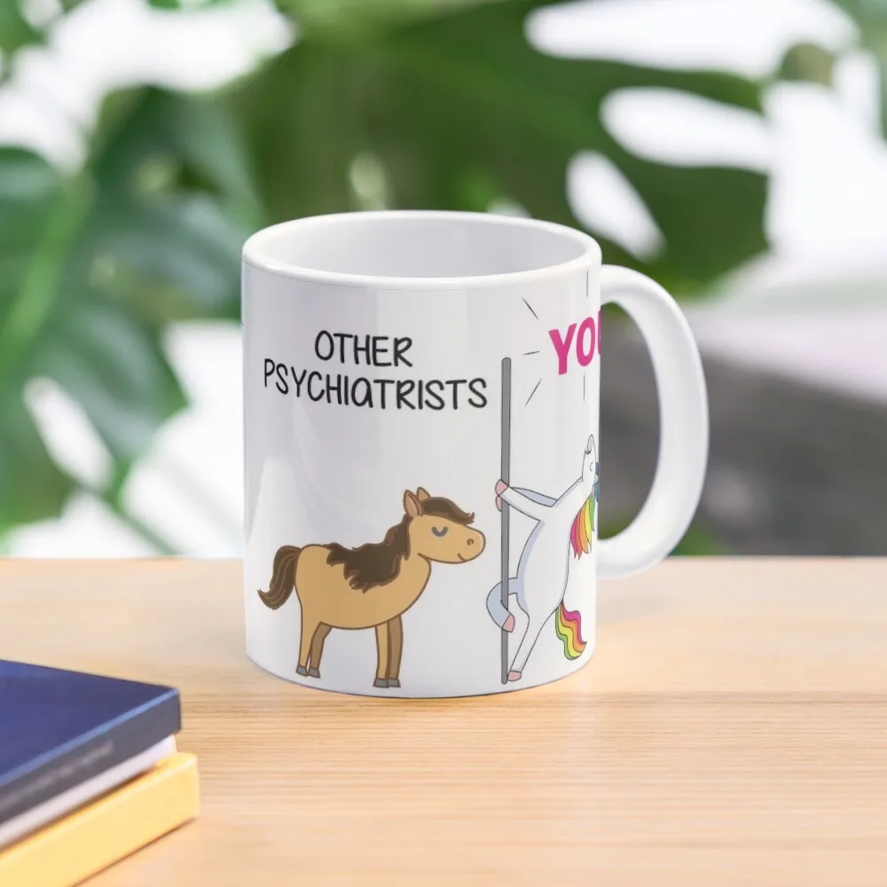 

Awesome Unicorn GiftFor Psychiatrist Coffee Mug Tea Cups Coffe Cups Mug