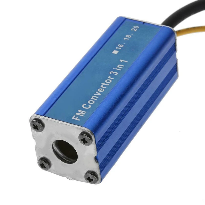 3 in 1 Car Frequency Changer Converter Antenna Radio FM Band Expander 76 90MHz For Sony-Panasonic Players