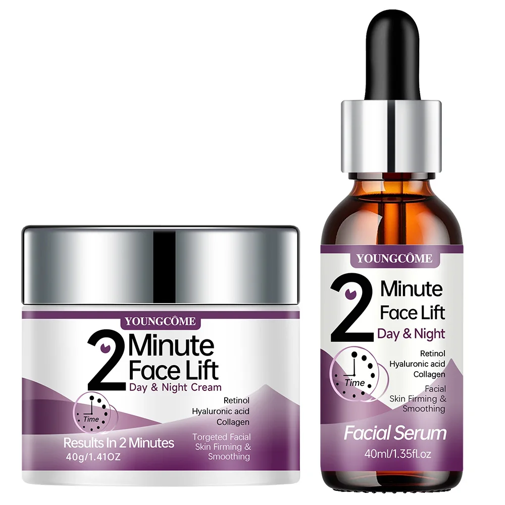 YOUNGCOME 2 Minute Face Lift Day&Night Cream with Retinol and