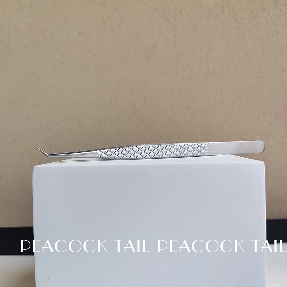 tweezer Fiber Tip False Lash Tweezers For Eyelash Extensions perfect close tip of tweezer for eyelashes eyelash tweezers