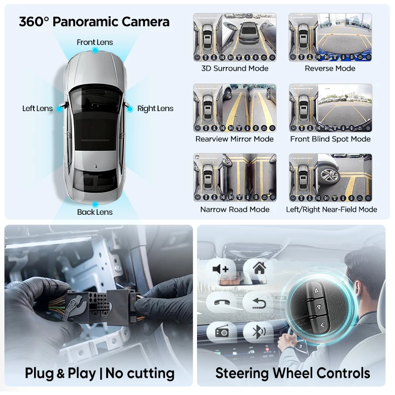 Sistema Estéreo Inteligente Junsun de 9 Pulgadas con Android 15 para Volvo S80 1998-2006, Radio para Auto, CarPlay Inalámbrico, Voz AI, Pantalla Táctil IPS, Reproductor Multimedia Inteligente, Unidad Principal 2 Din, Navegador GPS, Mirror Link, Bluetooth Automotriz, 4G, WIFI, FM, AM, DSP, RDS, SWC, DAB+ 6