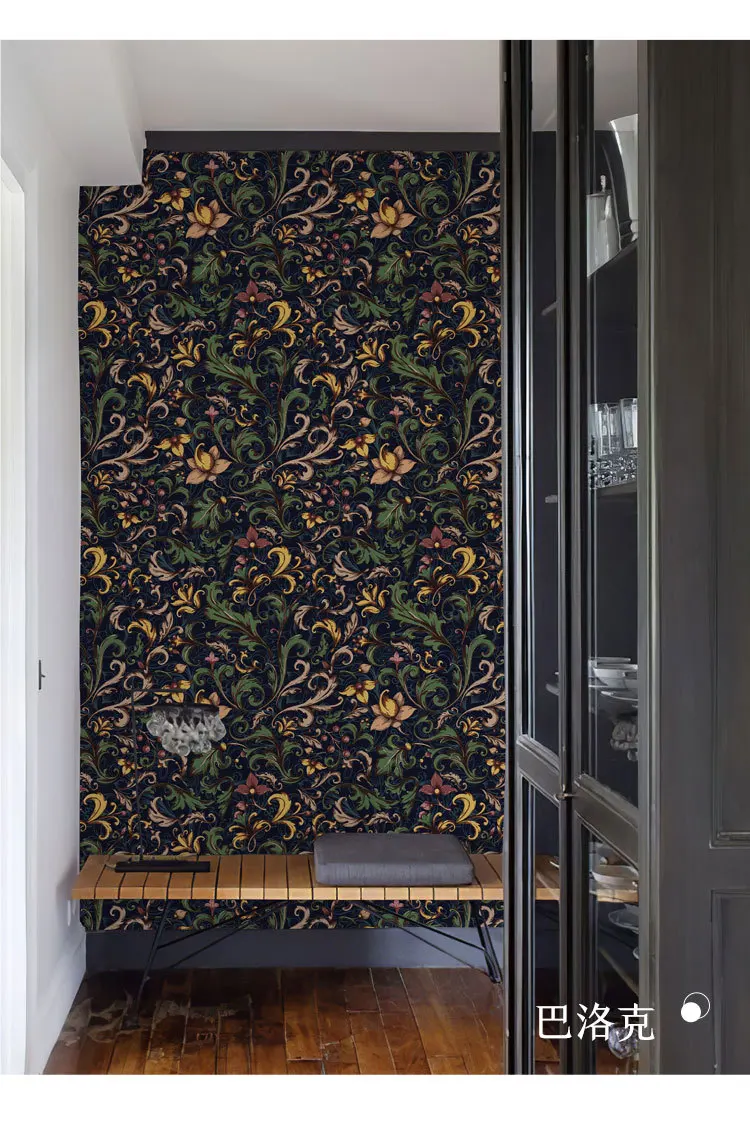 Grosso impermeável autoadesivo PVC Wallpaper, porta adesivos,