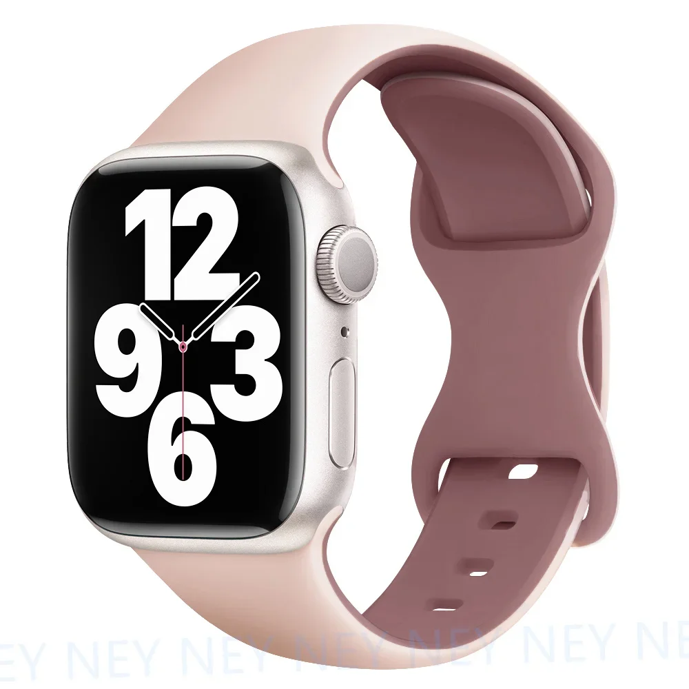 Premium Silicone Sport Band for Smartwatch - Versatile Wrist Bracelet