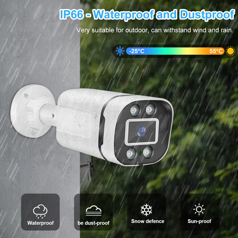 Smar New Super HD 2MP/5MP AHD Camera Waterproof 6* Nano IR LEDS Security Camera AHDH System Video Surveillance With Bracket 3