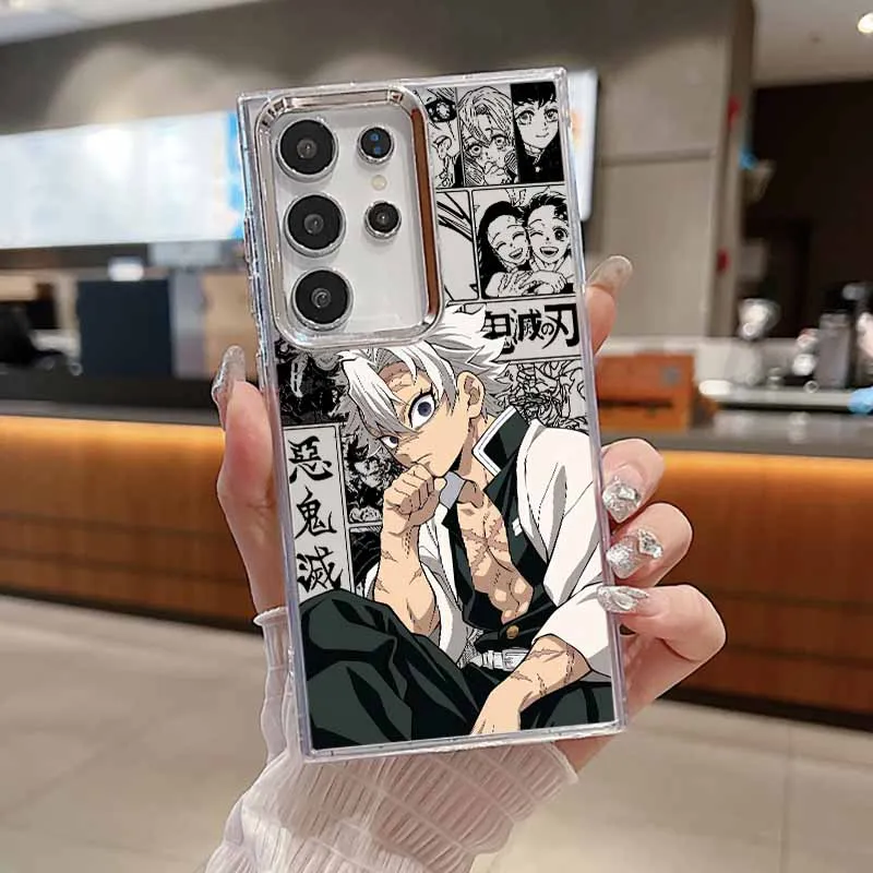 D-emons S-layers Anime Transparent Soft Phone Case