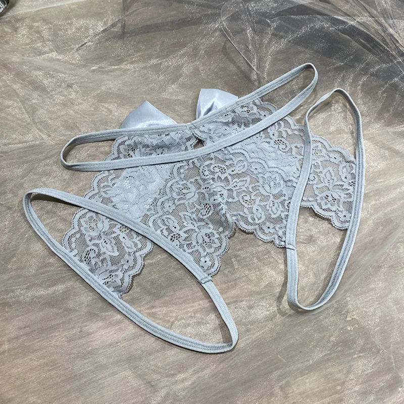 Women's G-String Lingerie Elastic Lace Panties Plus Size