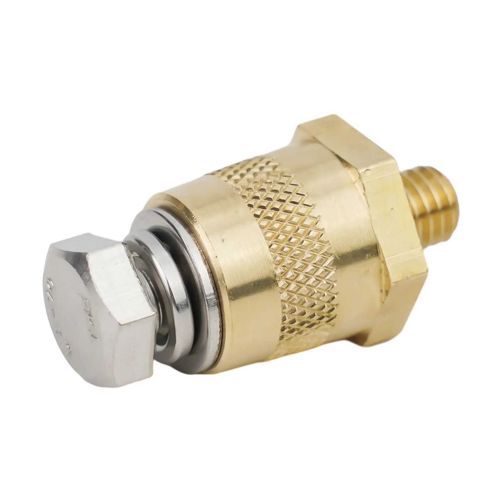 Battery Terminal Connectors M8 Brass Automobile Battery Variable Diameter Head M8 Positive And Negative Stainless Screws 1 Pair plug connectors kit wire nose terminal