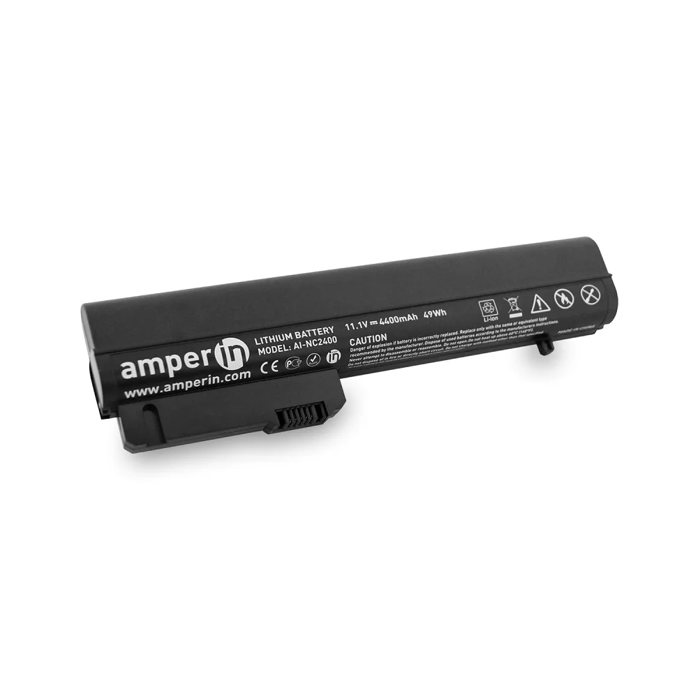Аккумуляторная батарея Amperin для ноутбука HP NC2400 11.1V 4400mAh (49Wh) AI-NC2400 | Компьютеры и