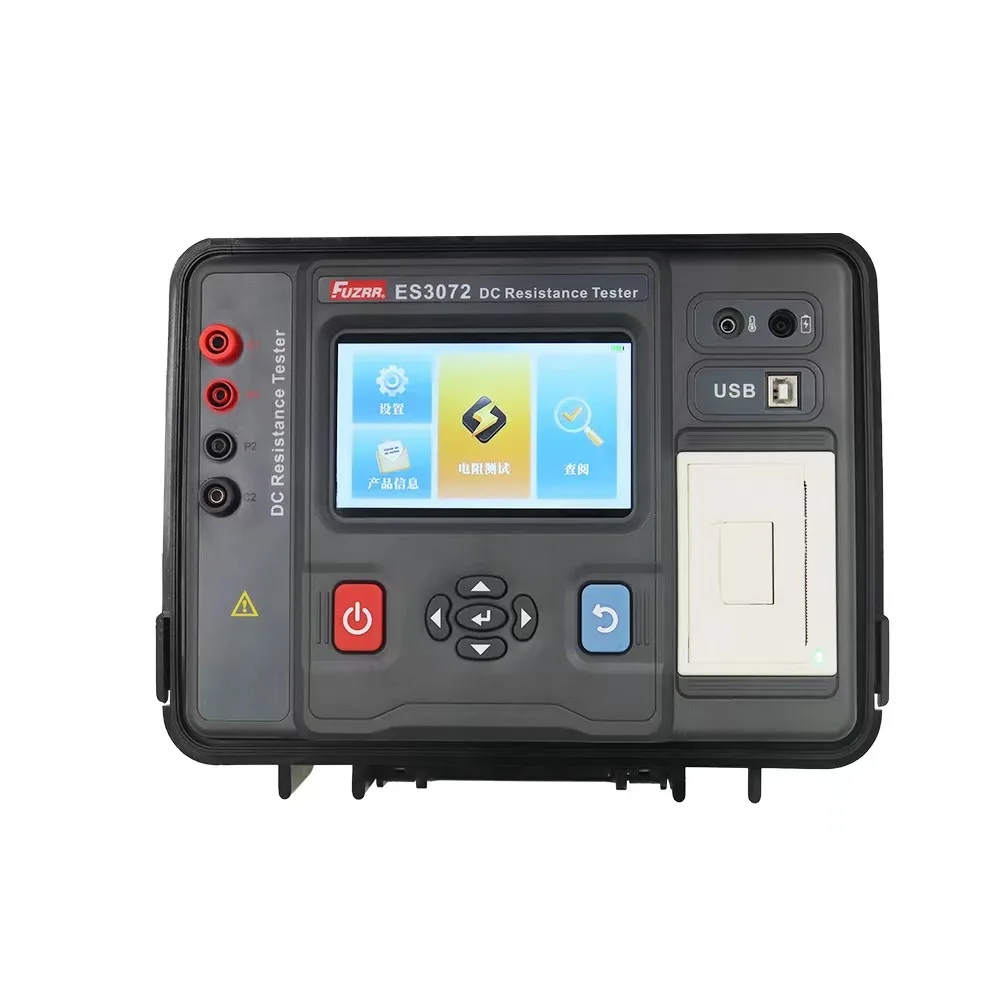 Transformer Four Wire Method DC Resistance Tester USB Bluetooth Function DC Resistance Tester 20A
