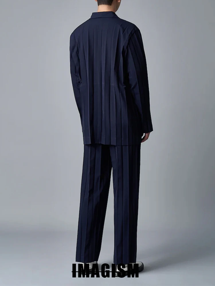 Miyake Fold Autumn And Winter New Niche Design Casual Loose Thin Origami Suit Jacket 2