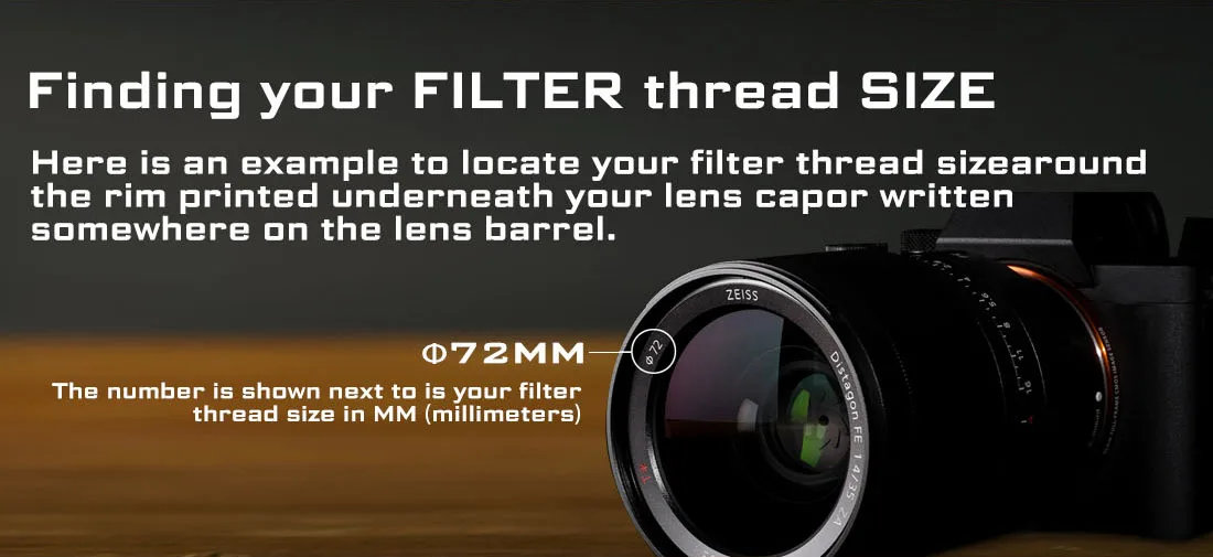Magnetic Quick Swap System 112mm Camera Filter